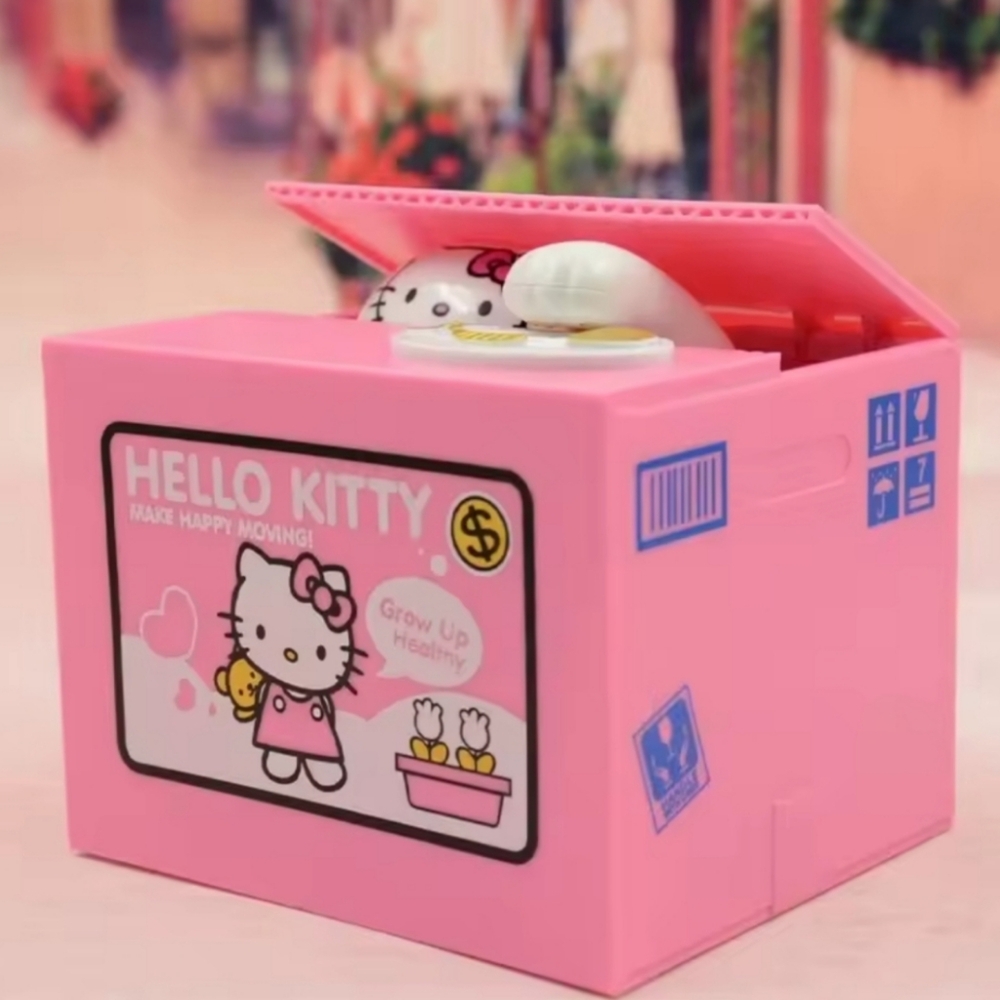 Hello Kitty Pink Kitty Bank By Sanrio - Picture 2 of 7